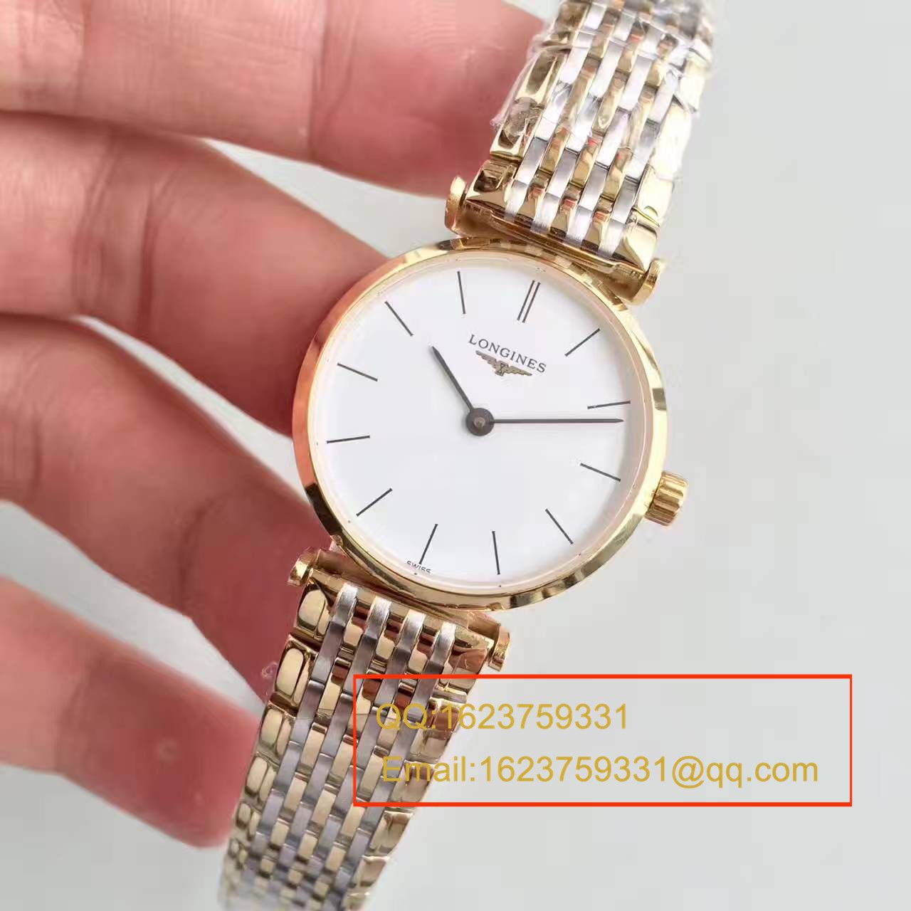 【MK Factory 一比一超A精仿手表】 Longines 优雅系列L4.209.2.12.7女士 wrist watch  / L073B