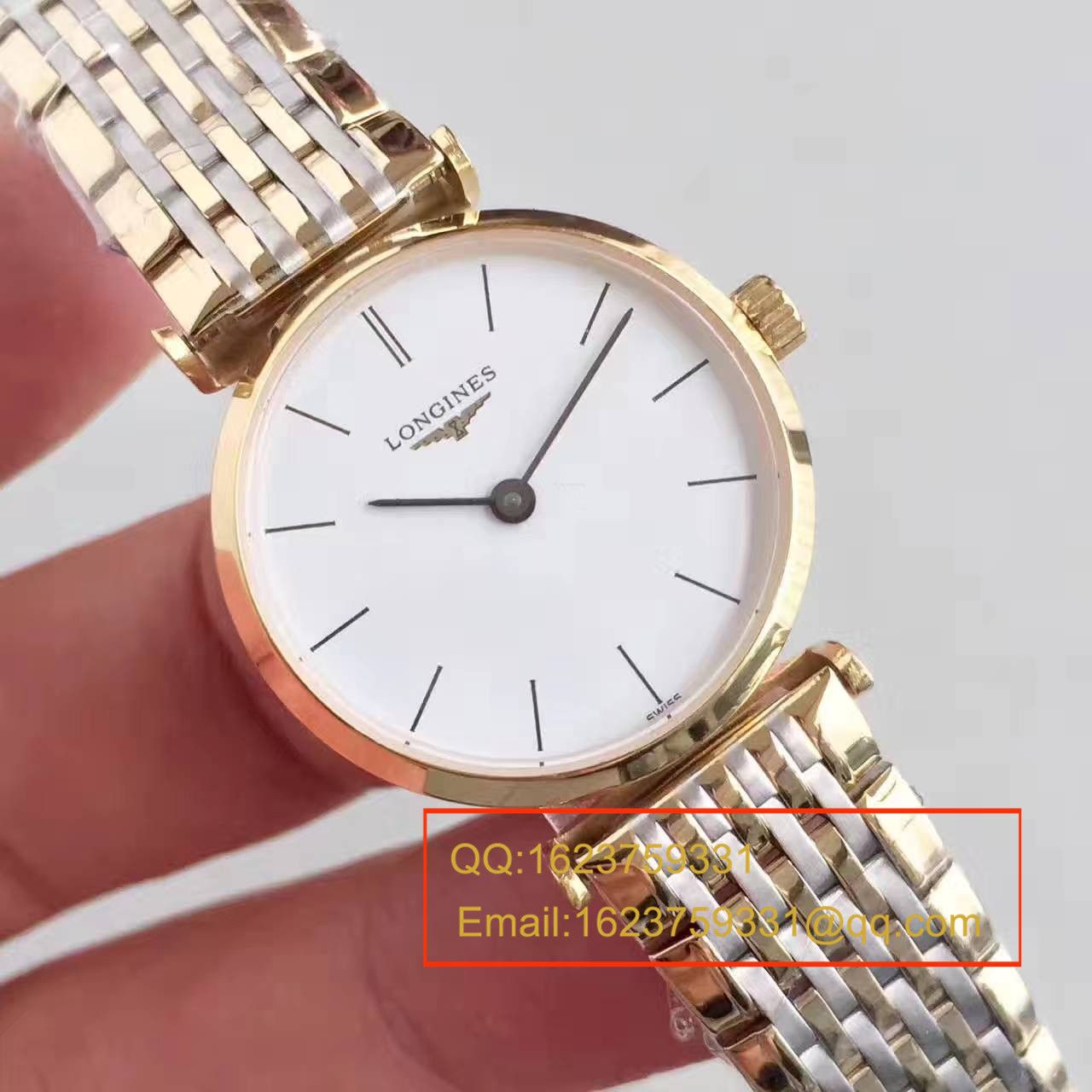 【MK Factory 一比一超A精仿手表】 Longines 优雅系列L4.209.2.12.7女士 wrist watch  / L073B