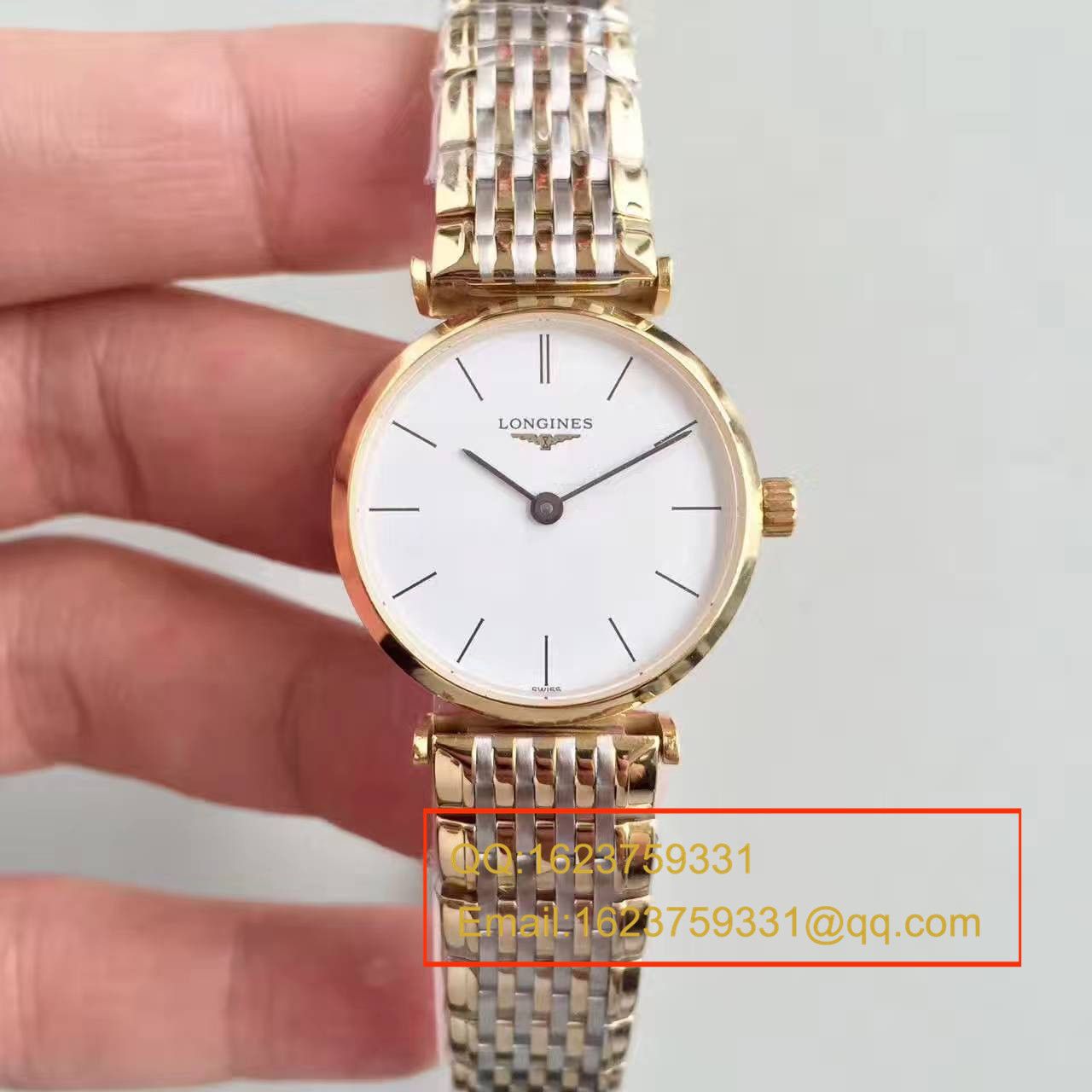 【MK Factory 一比一超A精仿手表】 Longines 优雅系列L4.209.2.12.7女士 wrist watch  / L073B