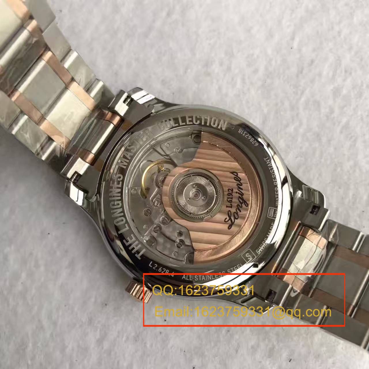 【MK Factory 一比一超A高仿手表】 Longines MASTER COLLECTION名匠系列L2.628.8.78.3 wrist watch 《搭配间金 watchband  》 / L033