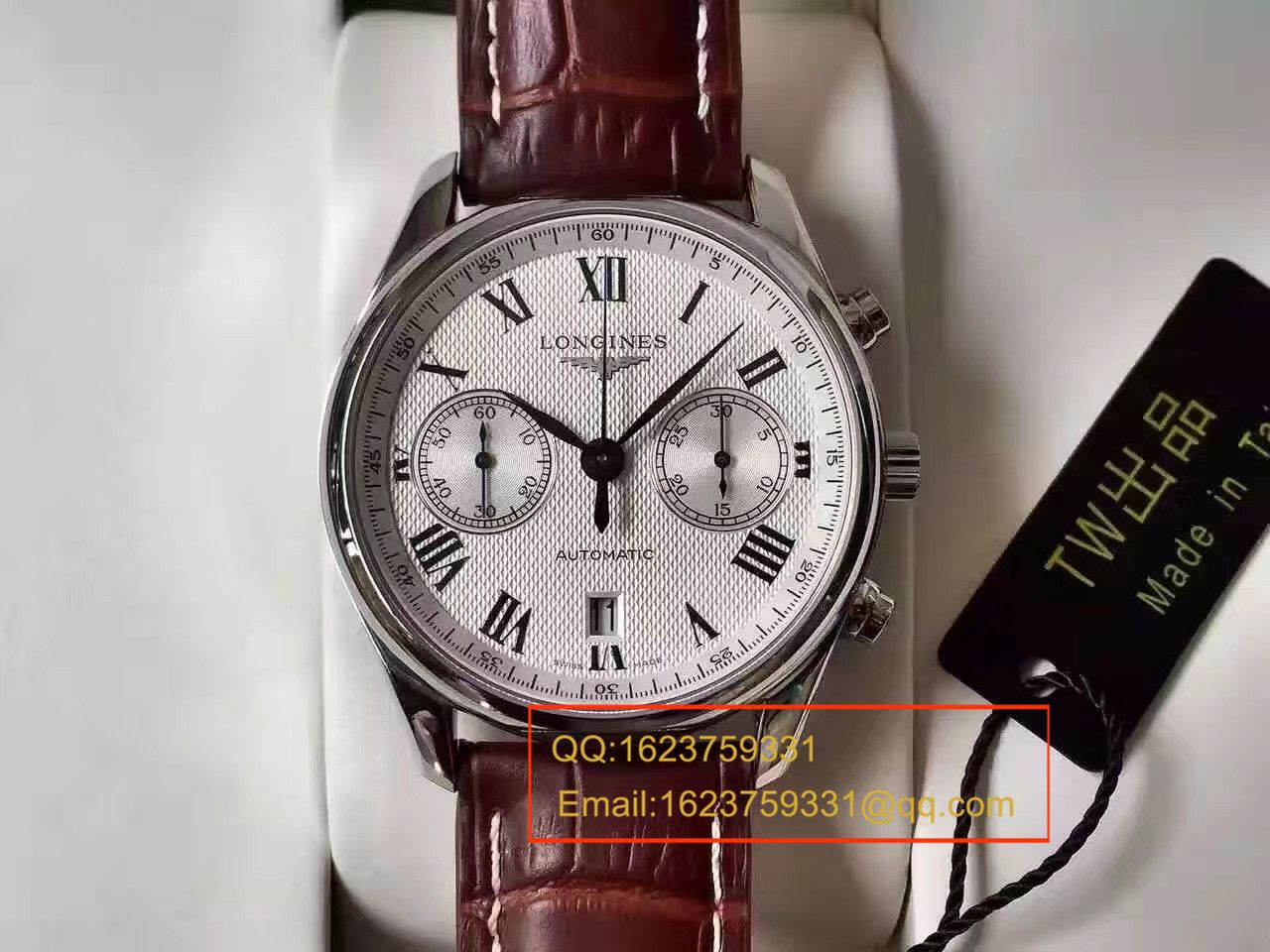 【TW台湾 Factory 1比1超A高仿手表】 Longines 制表传统名匠系列L2.629.4.78.3 wrist watch  / L086