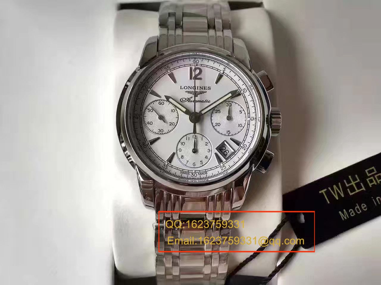 【台湾 Factory TW一比一超A精仿手表】 Longines 制表传统 SAINT-IMIER索伊米亚系列L2.753.4.72.6 wrist watch  / L083