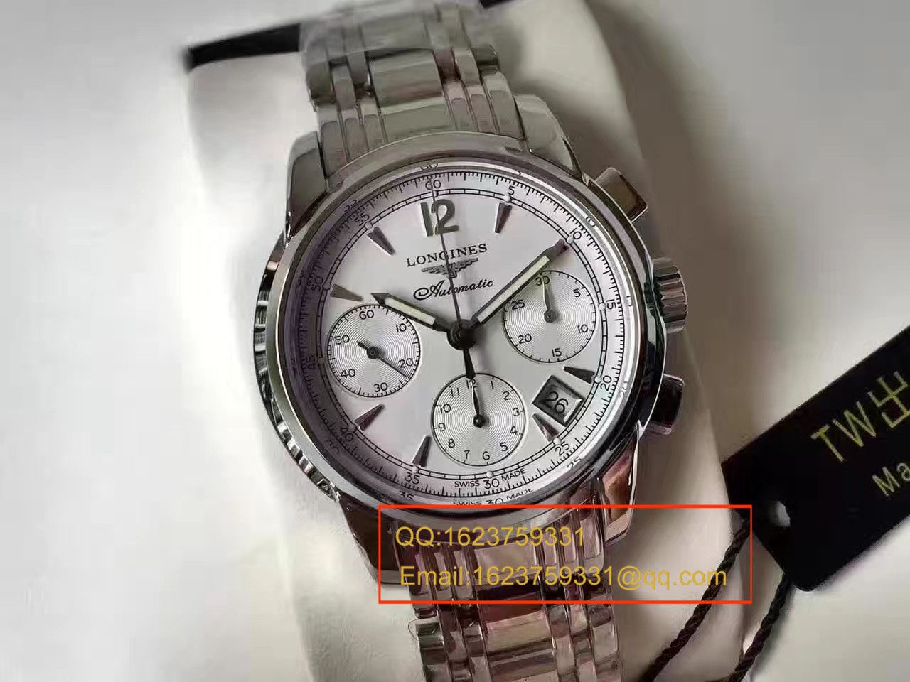 【台湾 Factory TW一比一超A精仿手表】 Longines 制表传统 SAINT-IMIER索伊米亚系列L2.753.4.72.6 wrist watch  / L083
