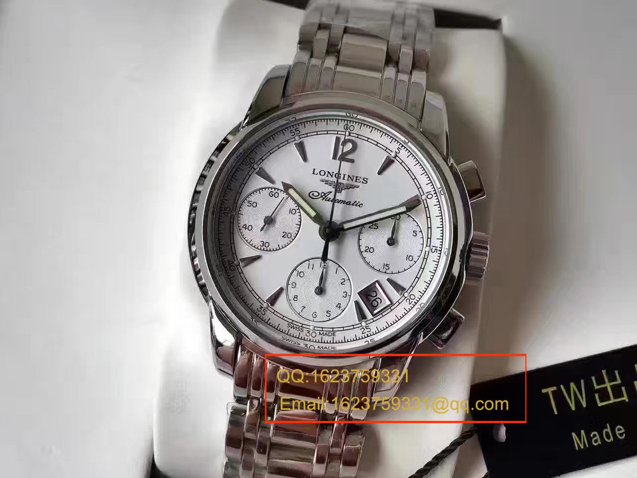 【台湾 Factory TW一比一超A精仿手表】 Longines 制表传统 SAINT-IMIER索伊米亚系列L2.753.4.72.6 wrist watch  / L083