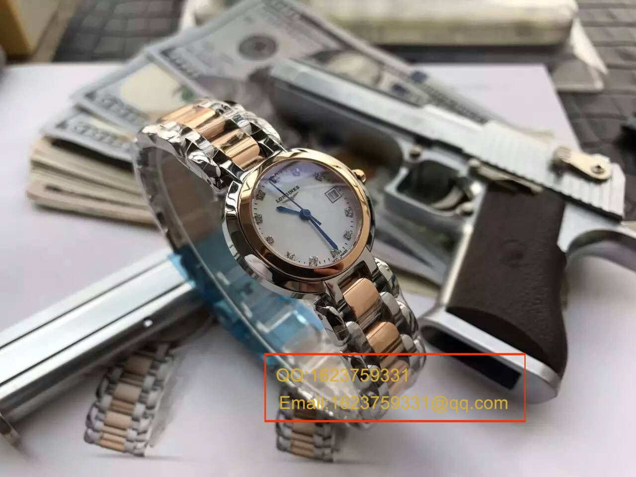 【KZ台湾 Factory 一比一高精仿手表】 Longines 优雅 PRIMALUNA心月系列L8.109.5.87.6 wrist watch  / L046