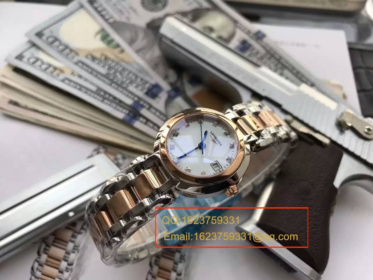 【KZ台湾 Factory 一比一高精仿手表】 Longines 优雅 PRIMALUNA心月系列L8.109.5.87.6 wrist watch  / L046