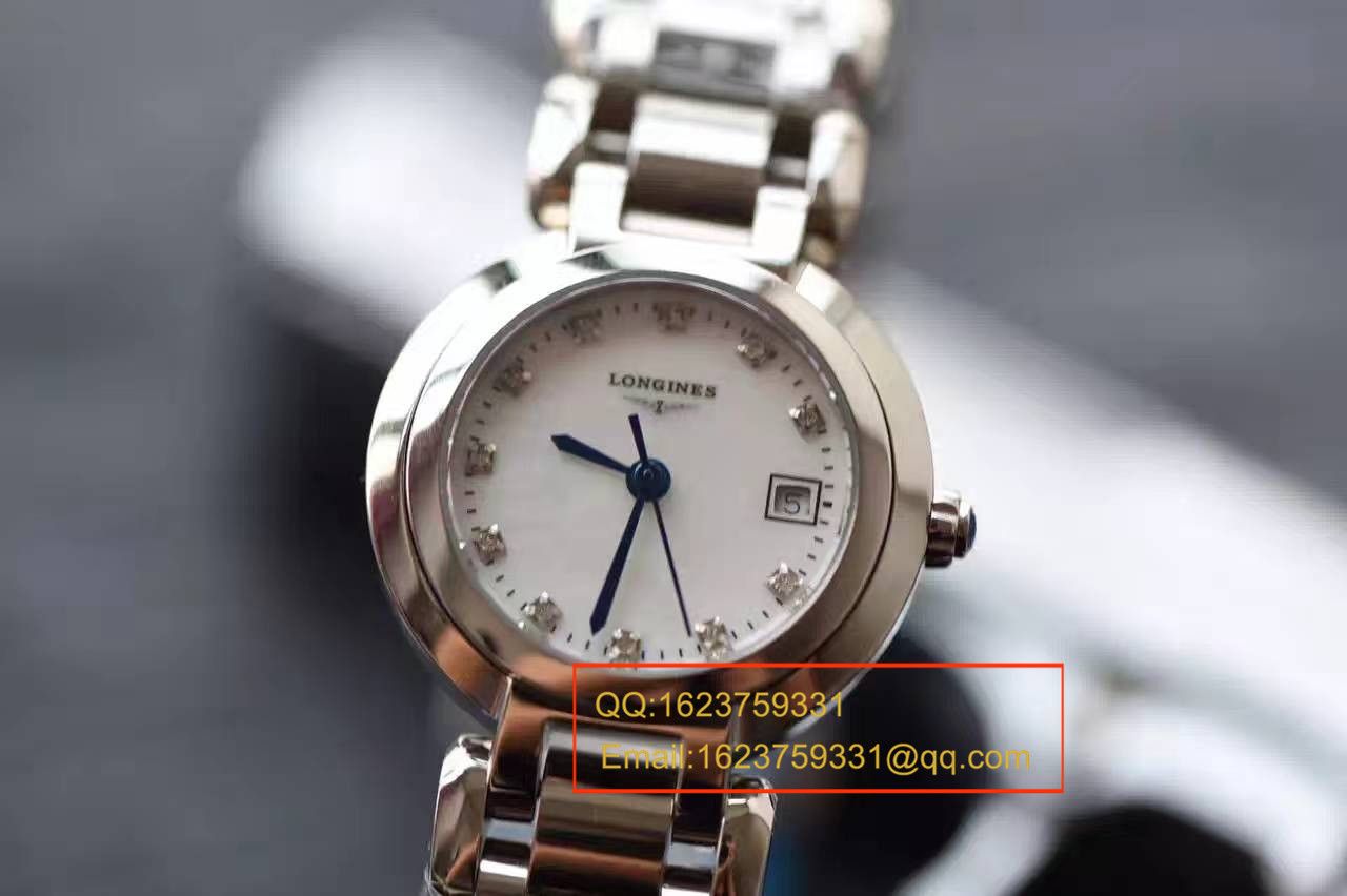 【KZ台湾 Factory 一比一高仿手表】 Longines 优雅系列L8.109.4.87.6女士石英 wrist watch  / L044