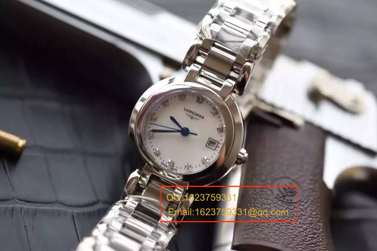 【KZ台湾 Factory 一比一高仿手表】 Longines 优雅系列L8.109.4.87.6女士石英 wrist watch  / L044