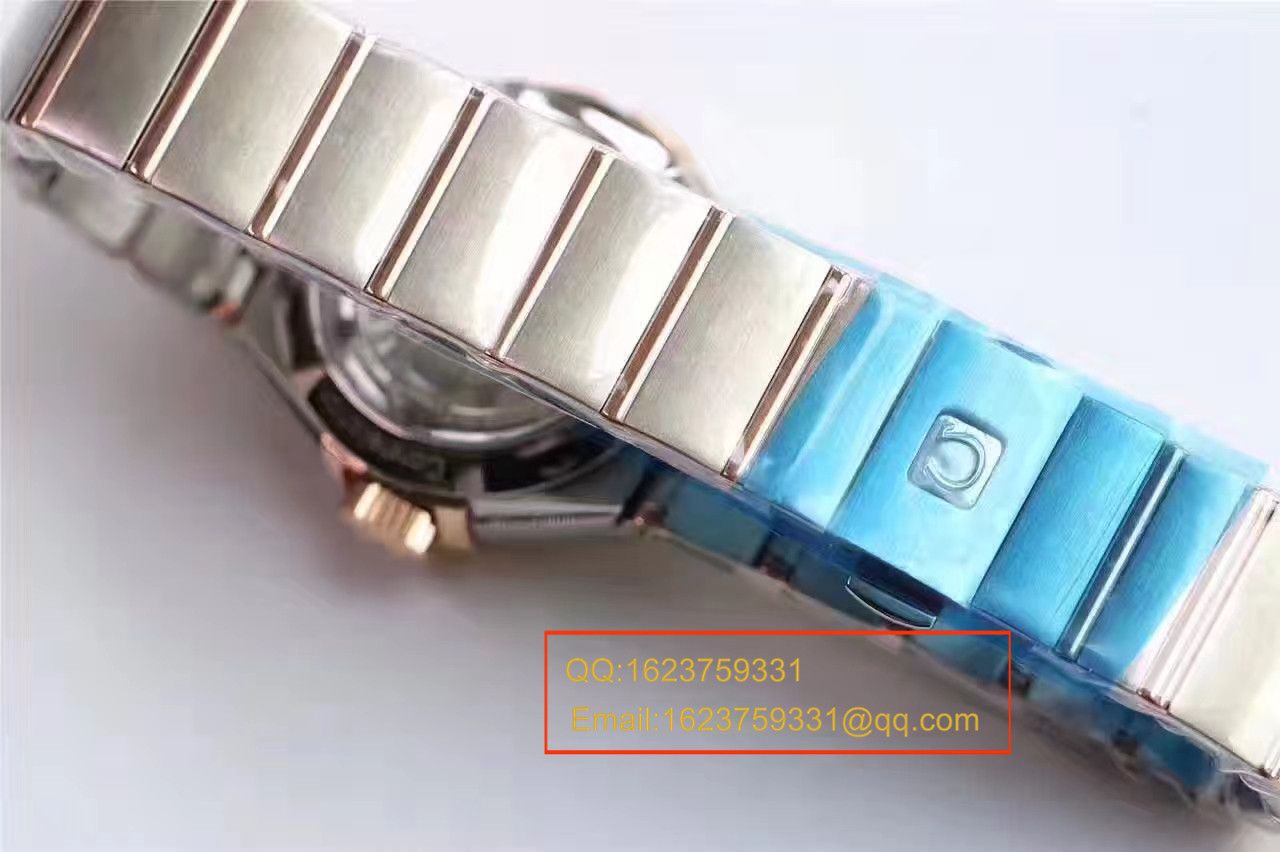 【HBBV6 Factory 一比一超A复刻手表】OMEGA Constellation PLUMA轻羽系列123.20.27.60.57.002女士机械 wrist watch  / M289