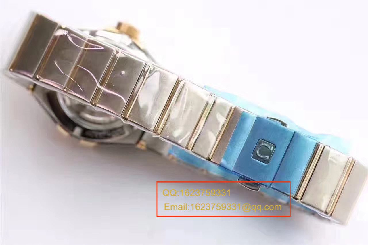 【HBBV6 Factory 一比一超A精仿手表】OMEGA Constellation 系列PLUMA轻羽123.25.27.20.55.004女士机械 wrist watch  / M288