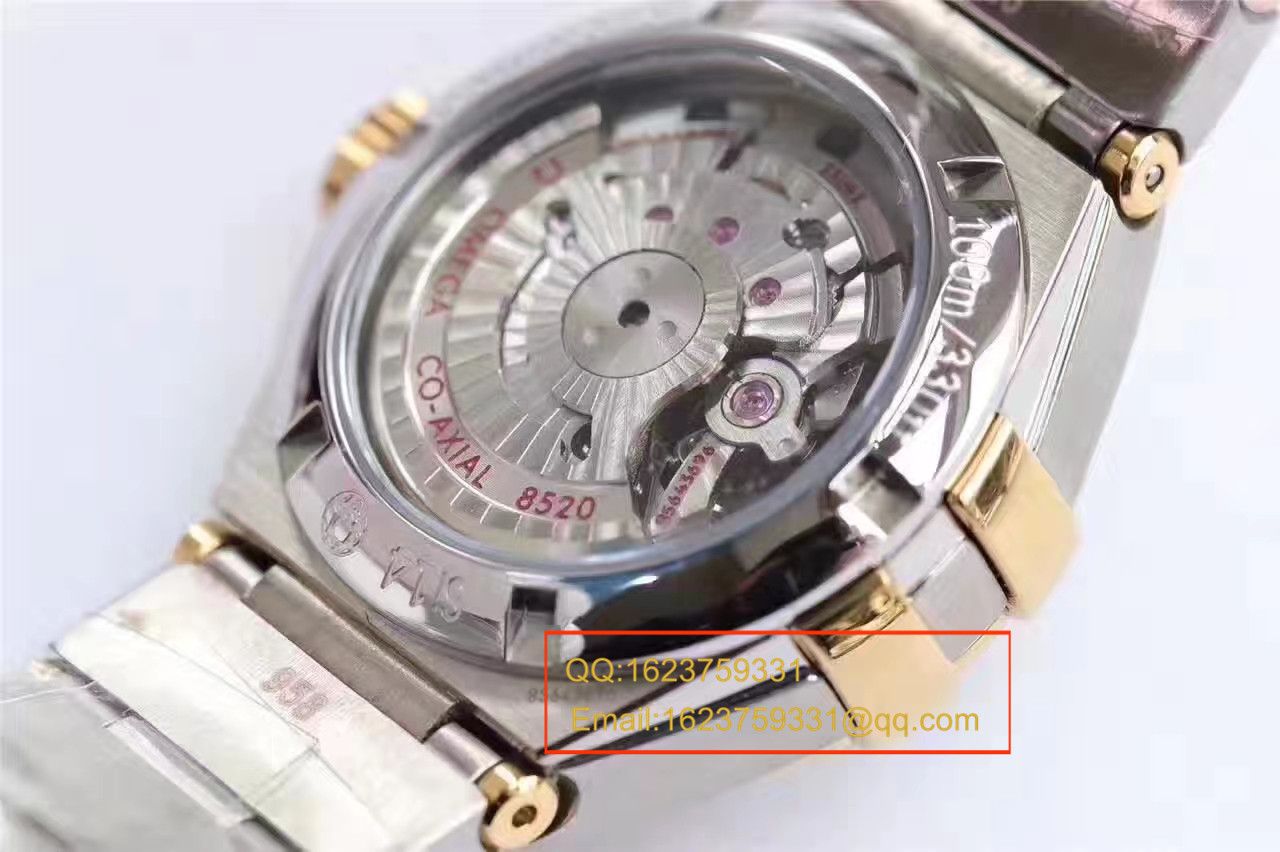 【HBBV6 Factory 一比一超A精仿手表】OMEGA Constellation 系列PLUMA轻羽123.25.27.20.55.004女士机械 wrist watch  / M288