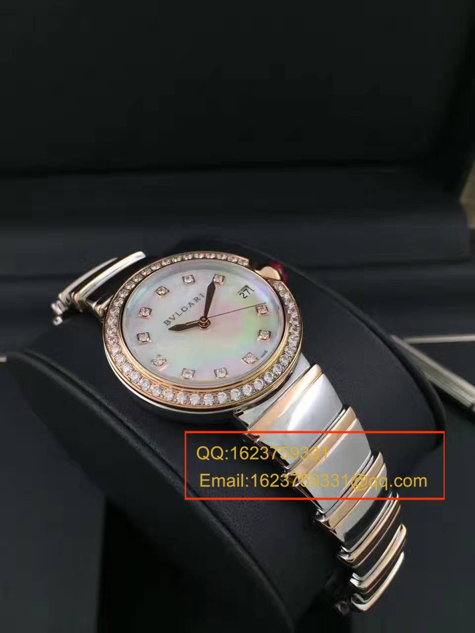 【BV Factory 一比一超A精高仿手表】 BVLGARI LVCEA系列102198 LU33WSPGSPGD/11女士 wrist watch  / BG017