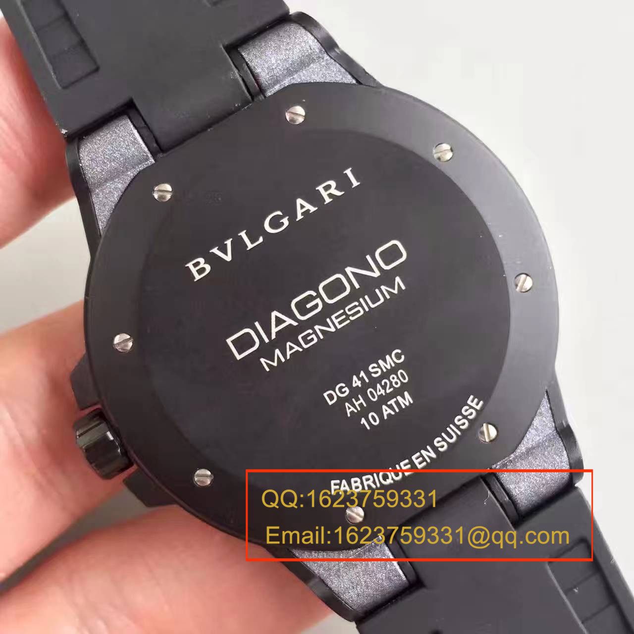 【GF Factory 一比一超A高仿手表】 BVLGARI DIAGONO系列102427 DG41C6SMCVD wrist watch  / BGB0016
