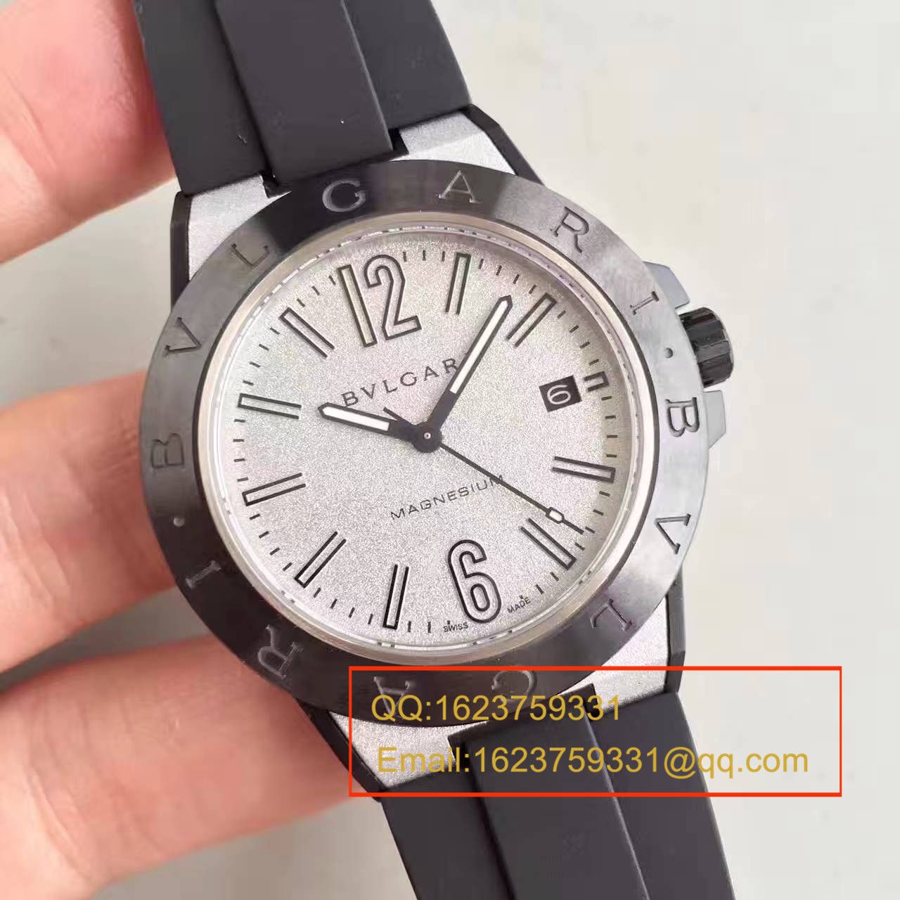 【GF Factory 一比一超A高仿手表】 BVLGARI DIAGONO系列102427 DG41C6SMCVD wrist watch  / BGB0016