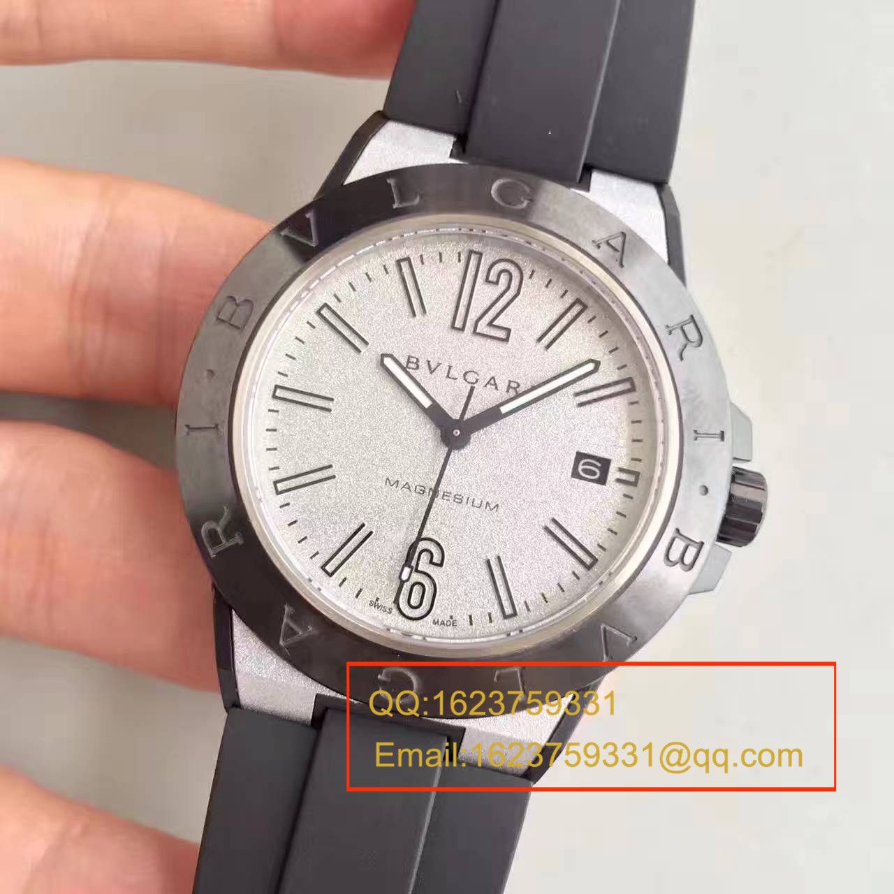 【GF Factory 一比一超A高仿手表】 BVLGARI DIAGONO系列102427 DG41C6SMCVD wrist watch  / BGB0016