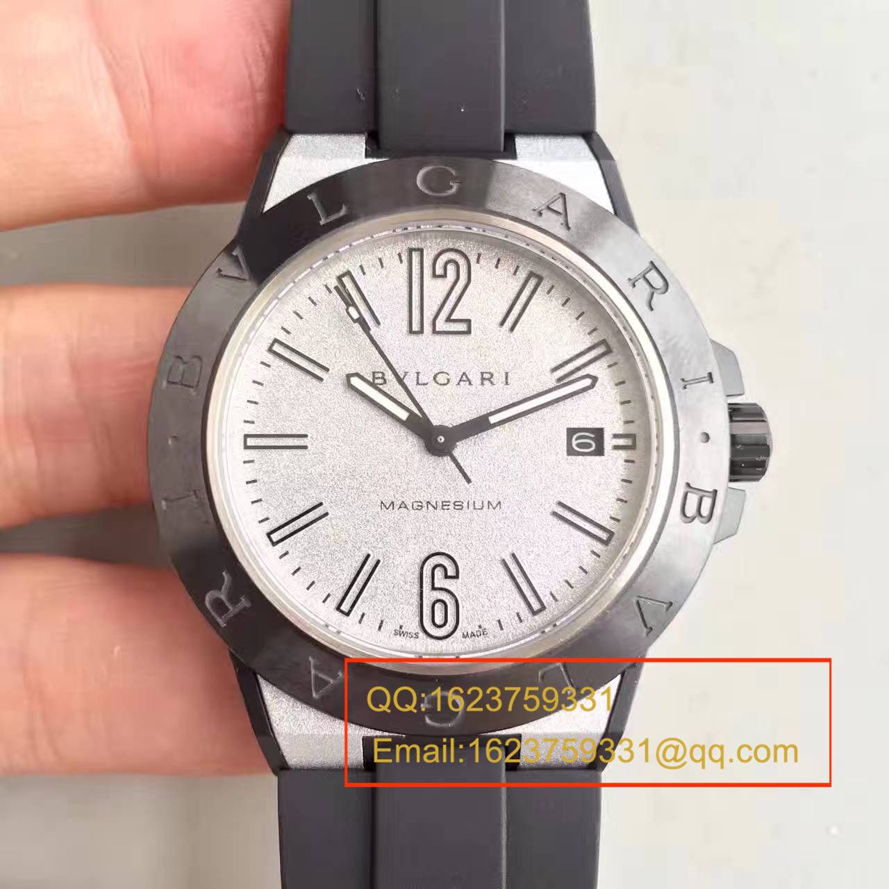 【GF Factory 一比一超A高仿手表】 BVLGARI DIAGONO系列102427 DG41C6SMCVD wrist watch  / BGB0016