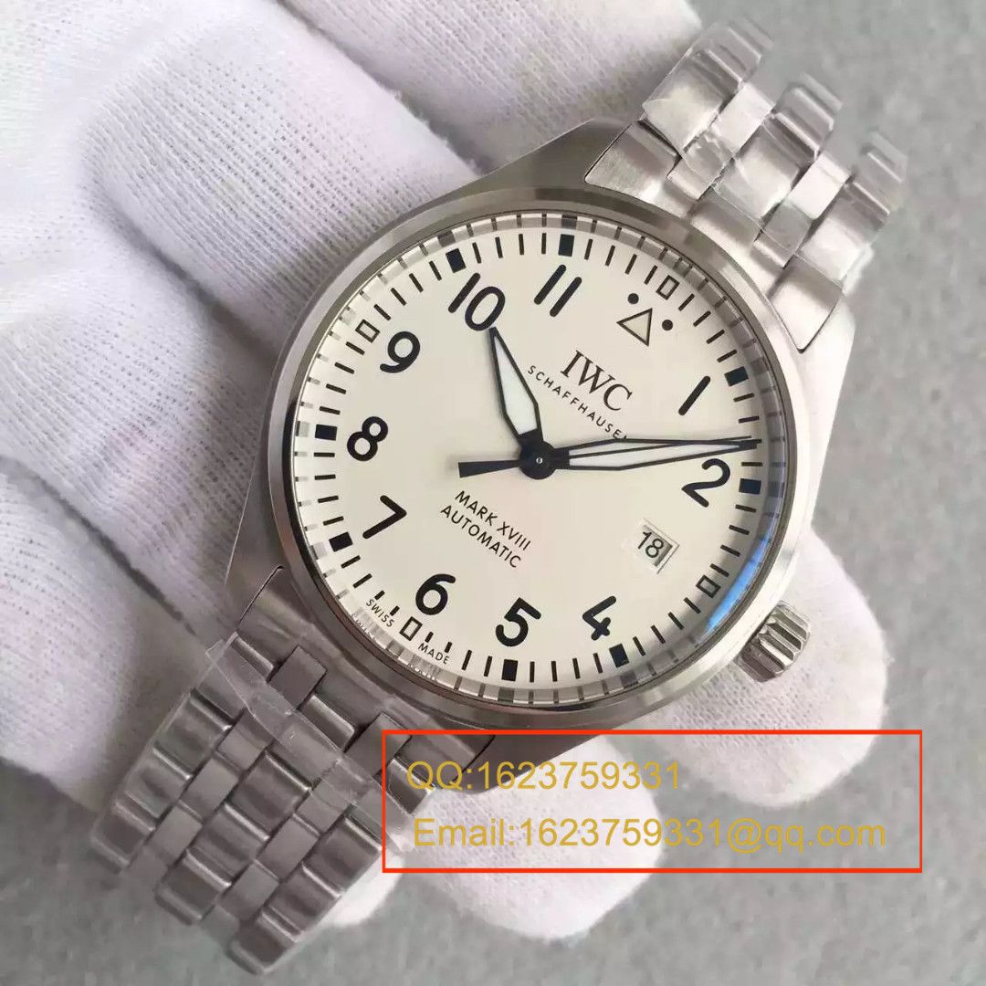 【MK1:1复刻高仿手表】 IWC 飞行员 MARK XVII 飞行员 wrist watch 系列IW327002 wrist watch 《精钢 watchband  款》 / WG244