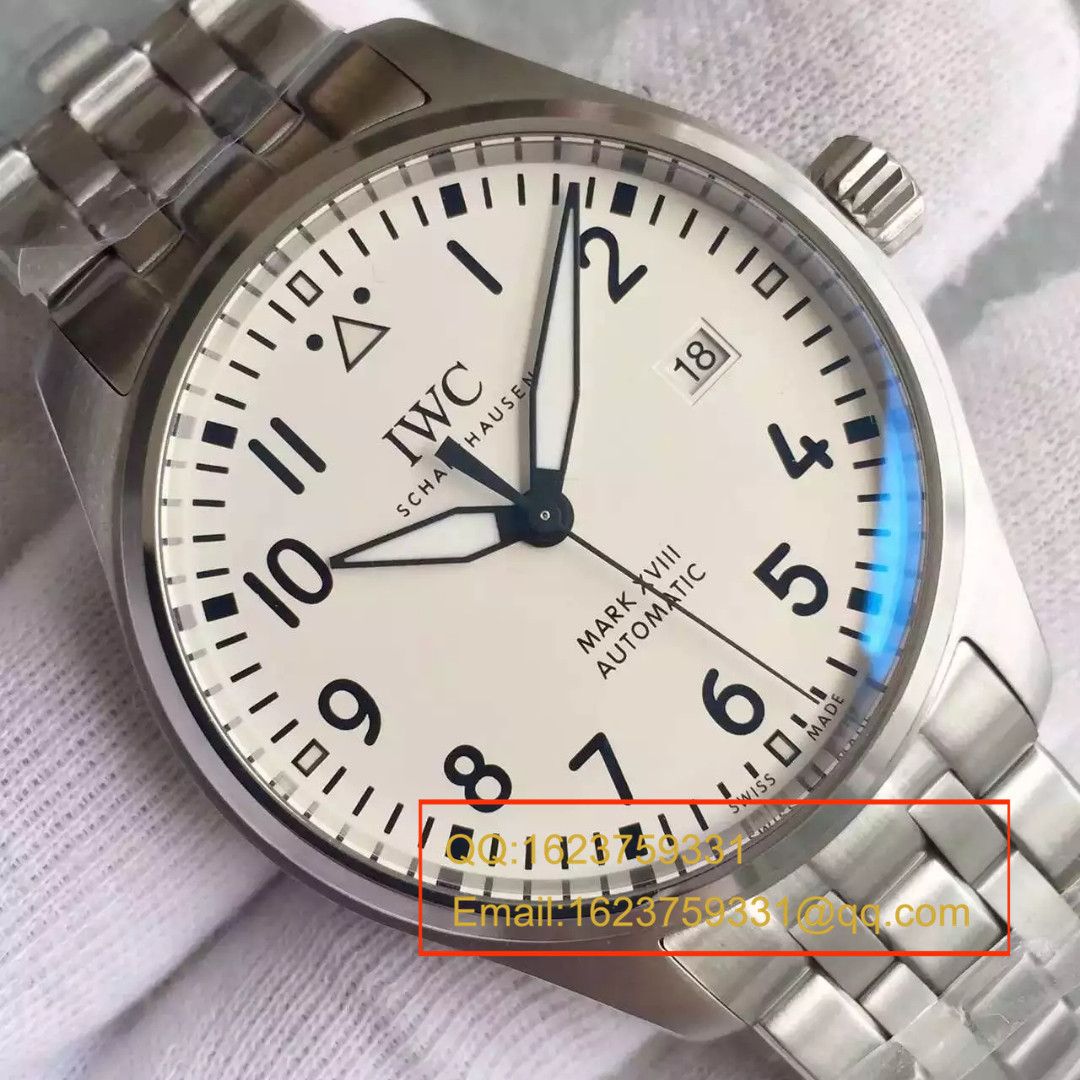 【MK1:1复刻高仿手表】 IWC 飞行员 MARK XVII 飞行员 wrist watch 系列IW327002 wrist watch 《精钢 watchband  款》 / WG244