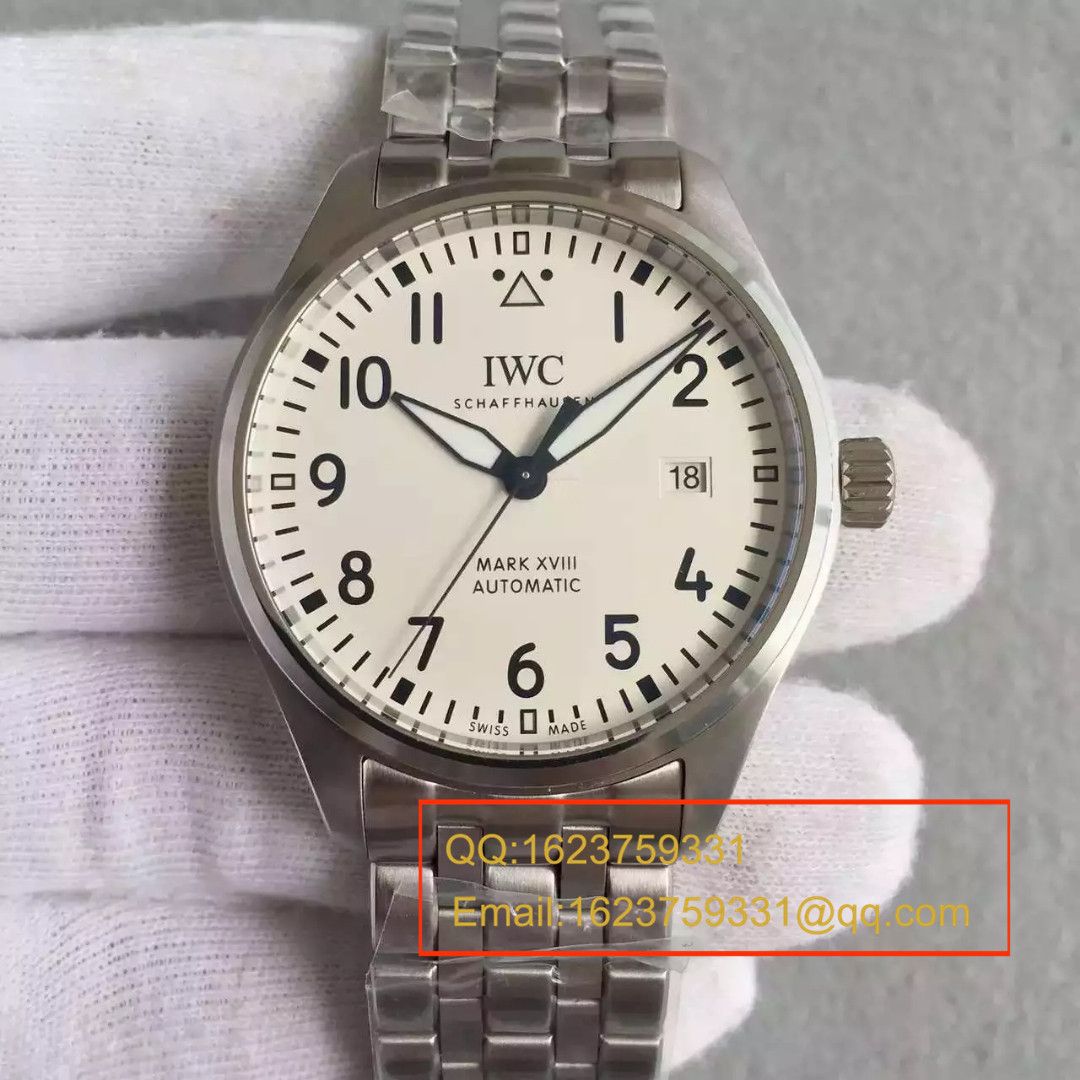 【MK1:1复刻高仿手表】 IWC 飞行员 MARK XVII 飞行员 wrist watch 系列IW327002 wrist watch 《精钢 watchband  款》 / WG244