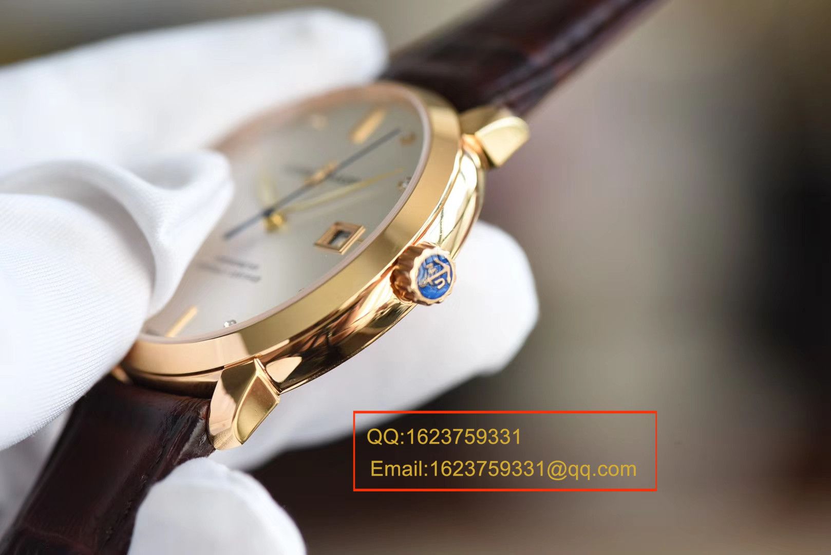 【 Video analysis FK一比一超A高仿手表】 Ulysse Nardin 鎏金系列8156-111b-2/991 wrist watch  / YD008