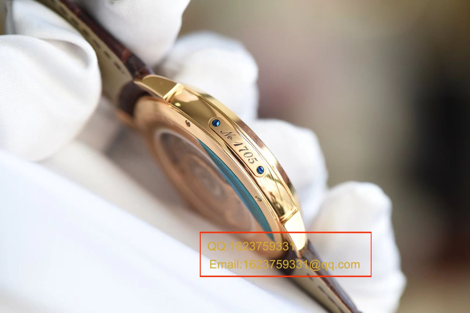 【 Video analysis FK一比一超A高仿手表】 Ulysse Nardin 鎏金系列8156-111b-2/991 wrist watch  / YD008