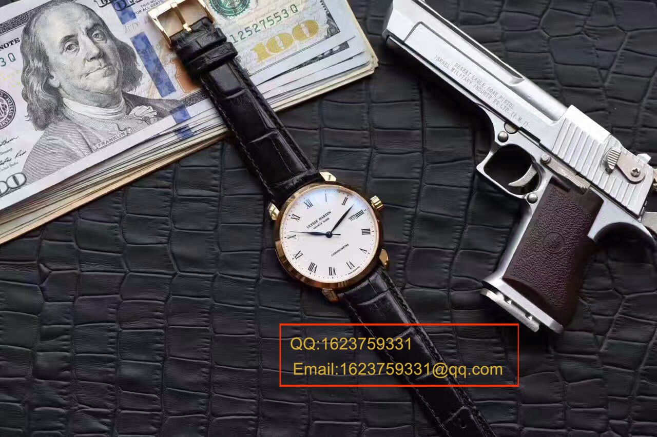 FK Factory 一比一精高仿手表 Ulysse Nardin 鎏金系列8156 wrist watch  / YD007