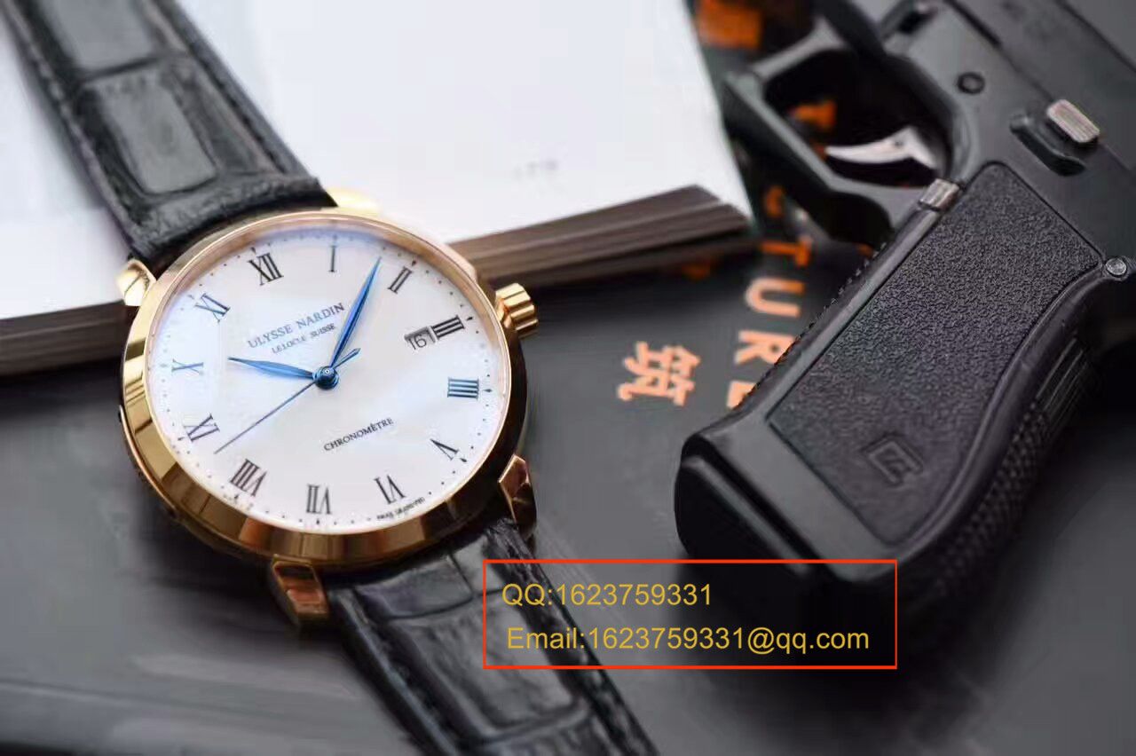 FK Factory 一比一精高仿手表 Ulysse Nardin 鎏金系列8156 wrist watch  / YD007