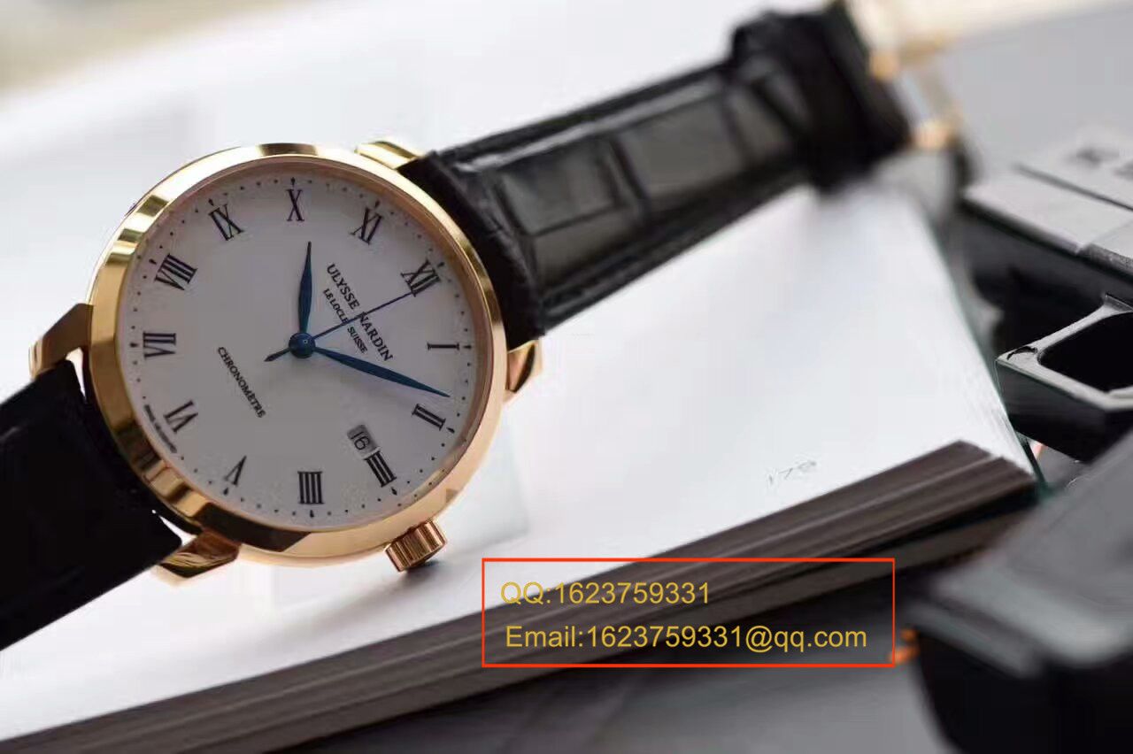 FK Factory 一比一精高仿手表 Ulysse Nardin 鎏金系列8156 wrist watch  / YD007