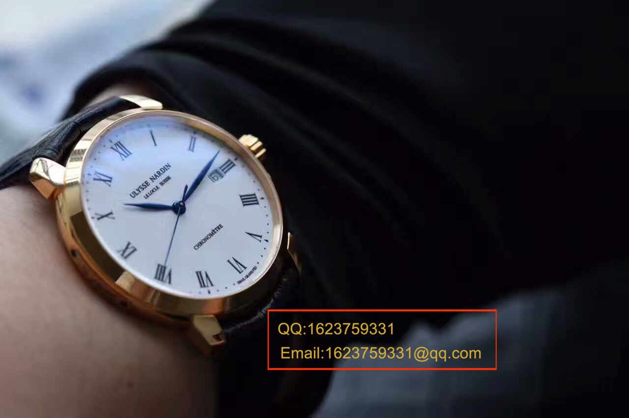 FK Factory 一比一精高仿手表 Ulysse Nardin 鎏金系列8156 wrist watch  / YD007