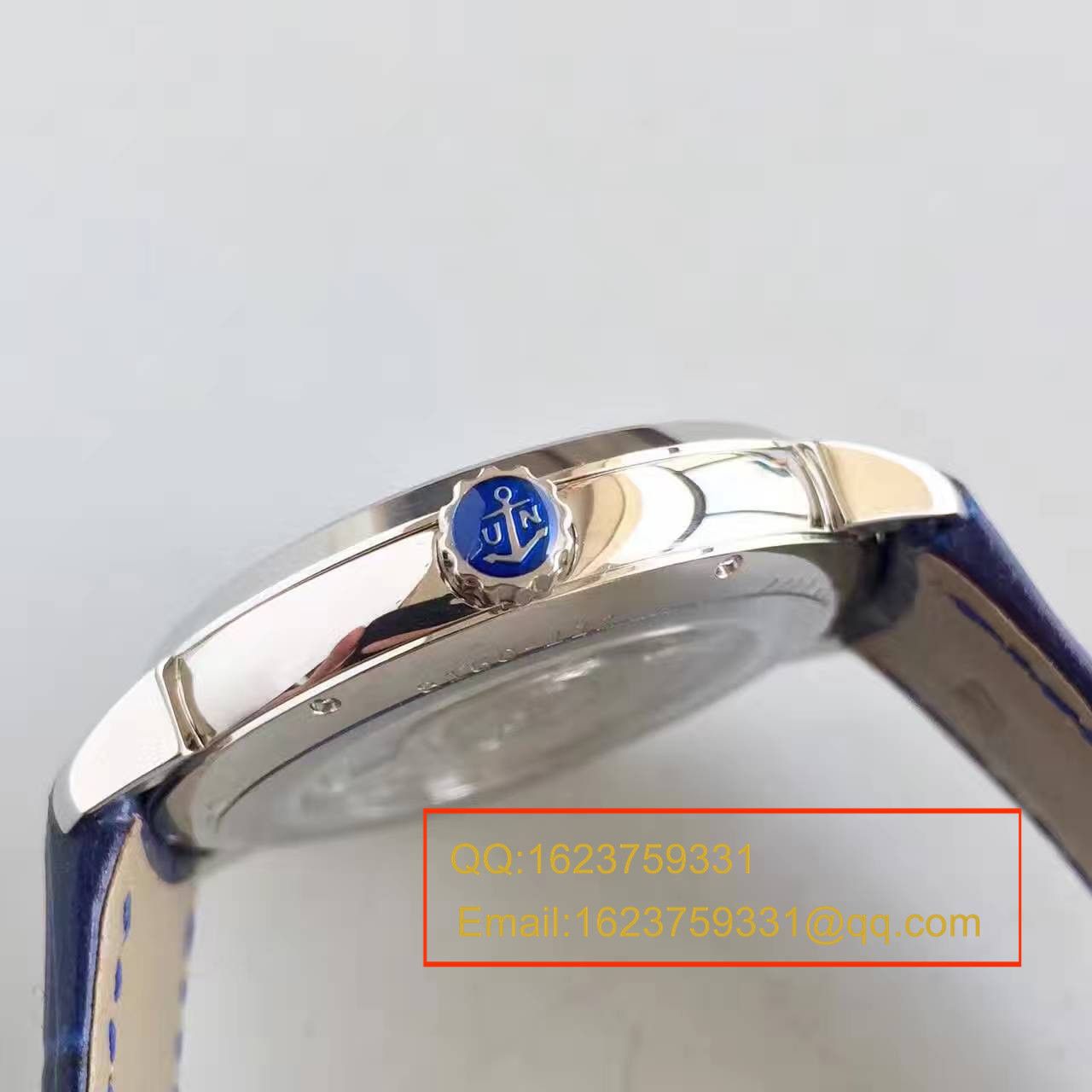 【FK Factory 1:1复刻高仿手表】 Ulysse Nardin 鎏金系列8153-111-7/E3 wrist watch  / YD002