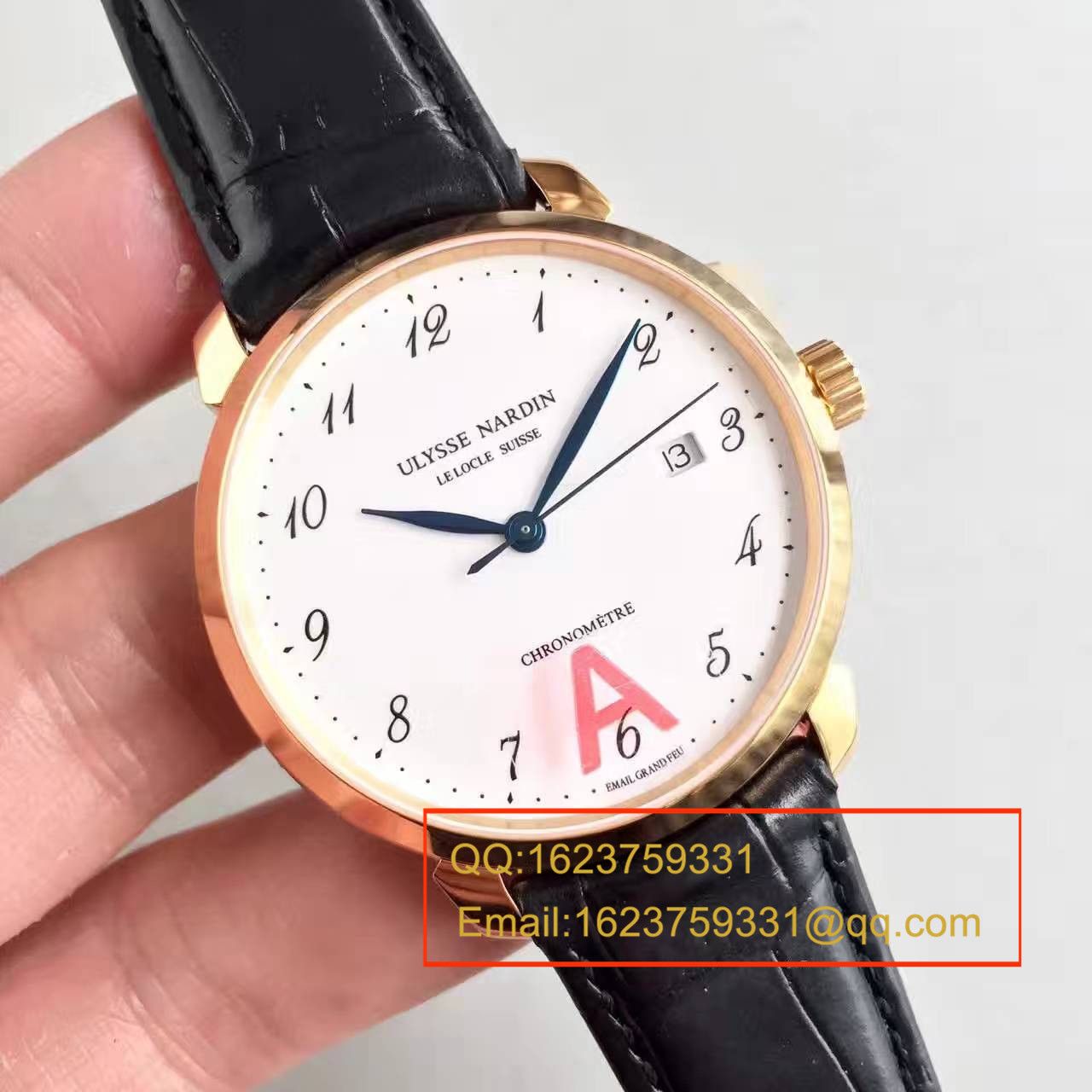 【FK一比一超A高仿手表】 Ulysse Nardin 经典系列8152-111-2/5GF wrist watch  / YD010