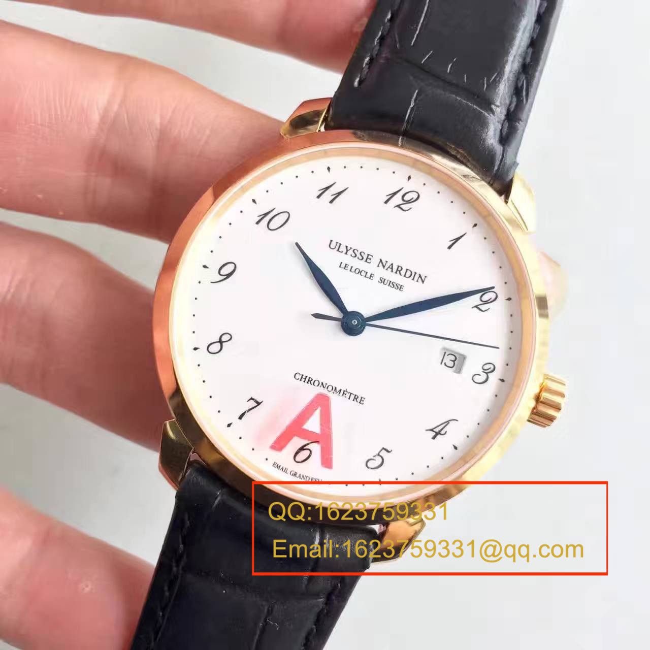 【FK一比一超A高仿手表】 Ulysse Nardin 经典系列8152-111-2/5GF wrist watch  / YD010