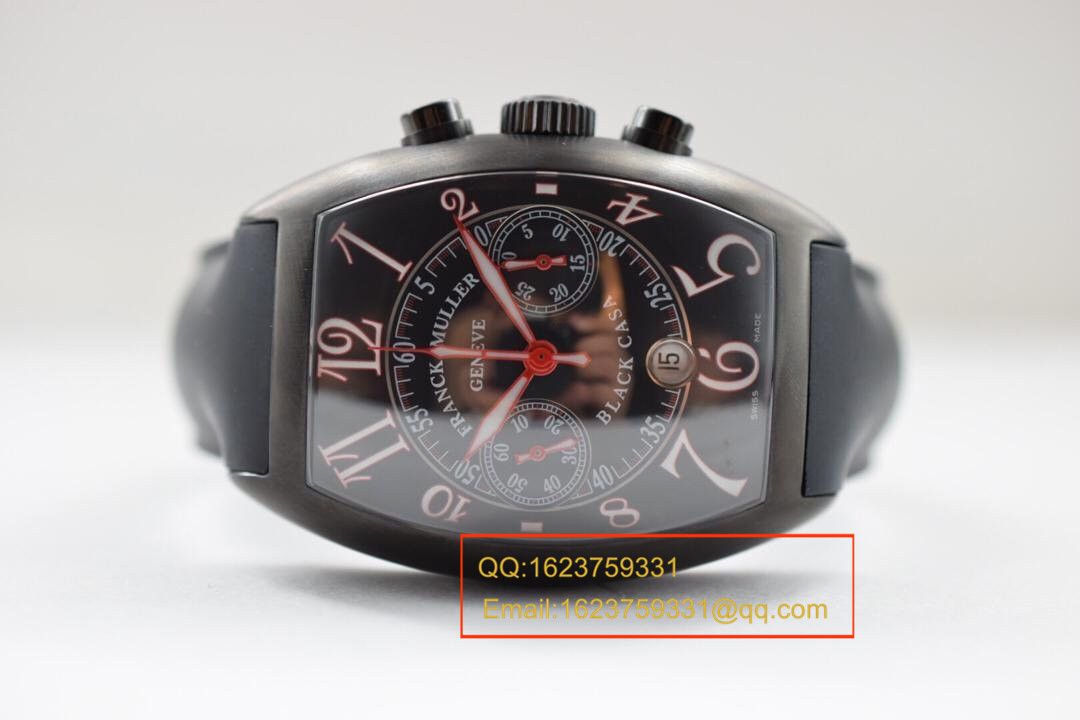 【V6 Factory 超A精仿手表】Franck MullerCASABLANCA系列8885 C CC DT NR 红色时标 wrist watch  / FL03