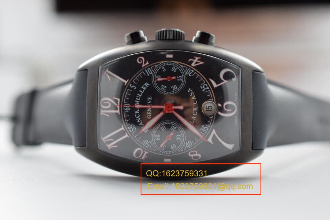 【V6 Factory 超A精仿手表】Franck MullerCASABLANCA系列8885 C CC DT NR 红色时标 wrist watch  / FL03