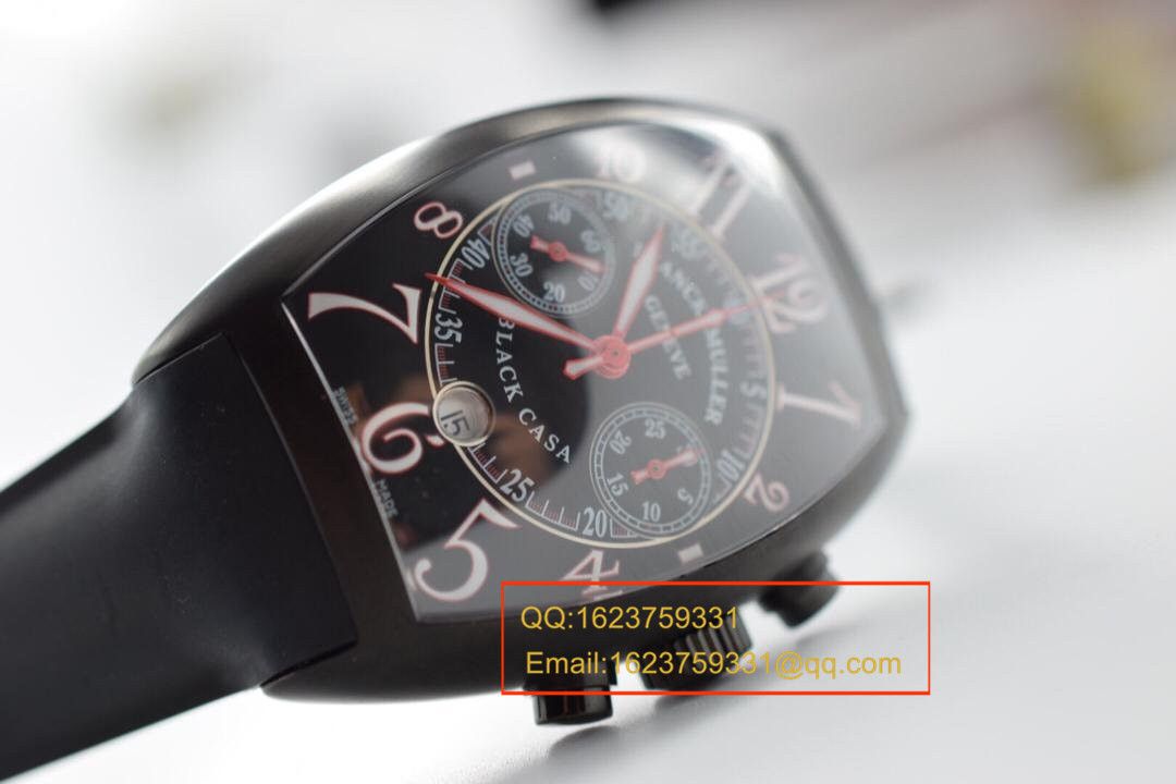 【V6 Factory 超A精仿手表】Franck MullerCASABLANCA系列8885 C CC DT NR 红色时标 wrist watch  / FL03