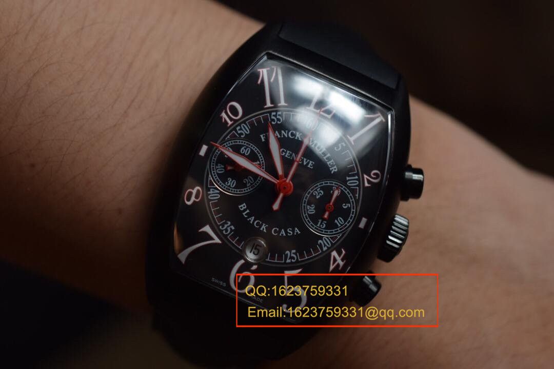 【V6 Factory 超A精仿手表】Franck MullerCASABLANCA系列8885 C CC DT NR 红色时标 wrist watch  / FL03