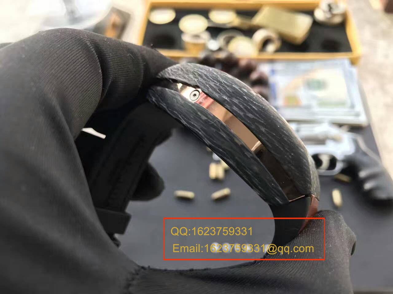 【LE1:1 top 复刻高仿手表】Franck MullerVANGUARD系列V45 SC DT BLACK PXL黑色 wrist watch  / Franck MullerCAFL05