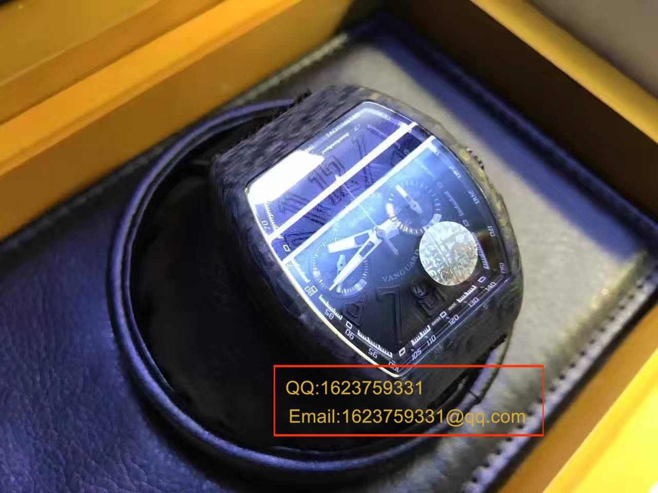 【 Video analysis LE一比一超A高仿手表】法兰克.穆勒Franck Muller NEW SARATOGE系列V 45 CC DT BLACK PXL wrist watch  / FL08