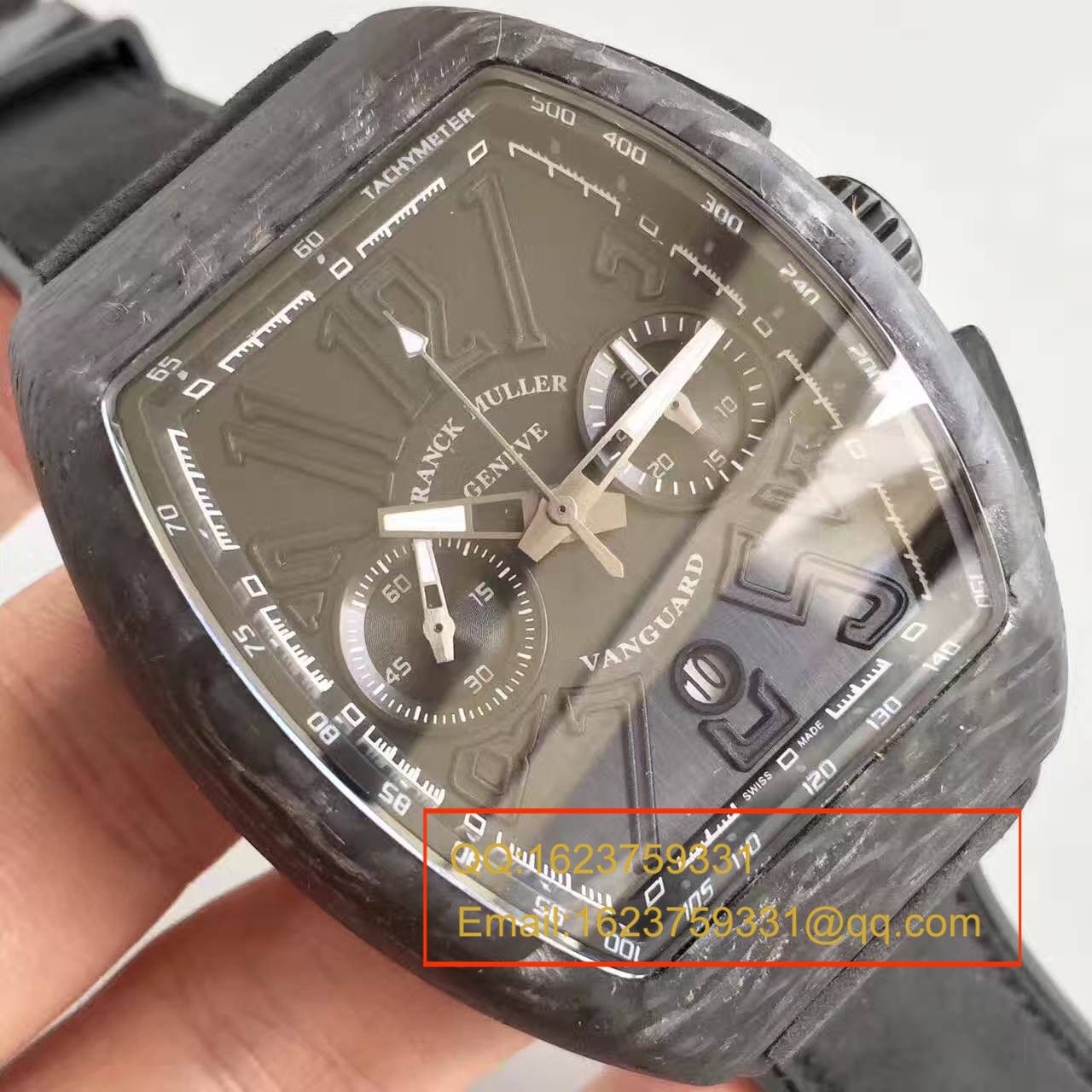 【 Video analysis LE一比一超A高仿手表】法兰克.穆勒Franck Muller NEW SARATOGE系列V 45 CC DT BLACK PXL wrist watch  / FL08