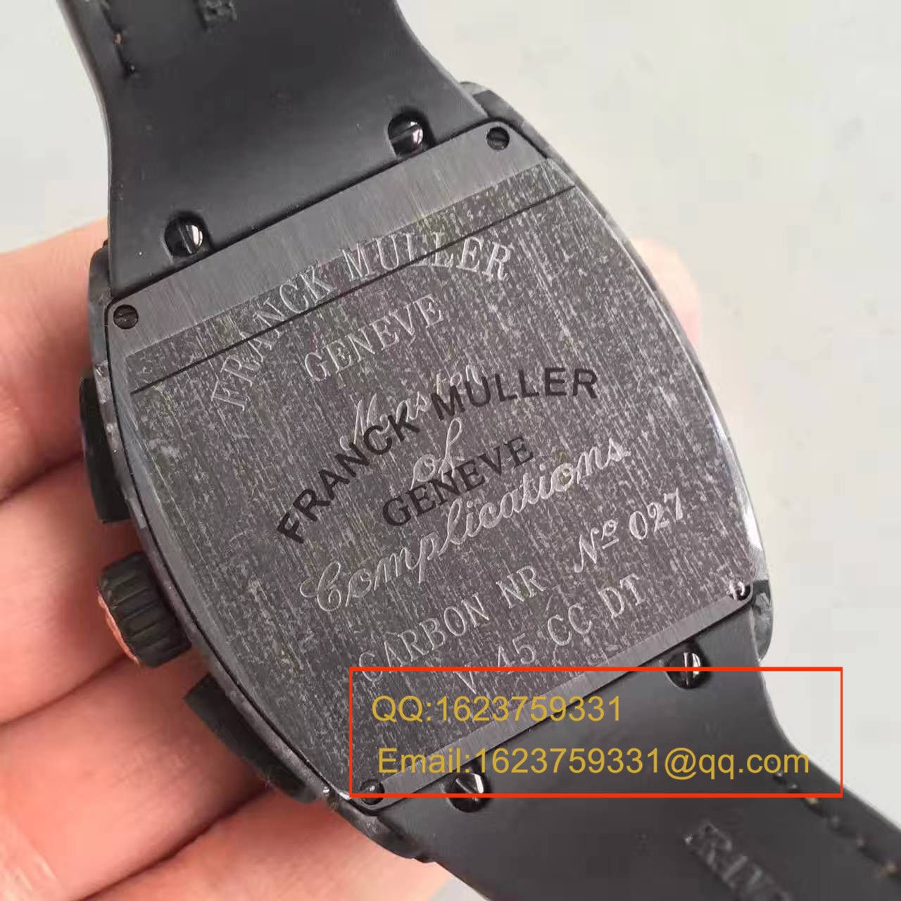 【LE一比一超A高仿手表】 Franck Muller MEN'S COLLECTION系列V45 CC DT TT NR BR 5N wrist watch  / CAFL018