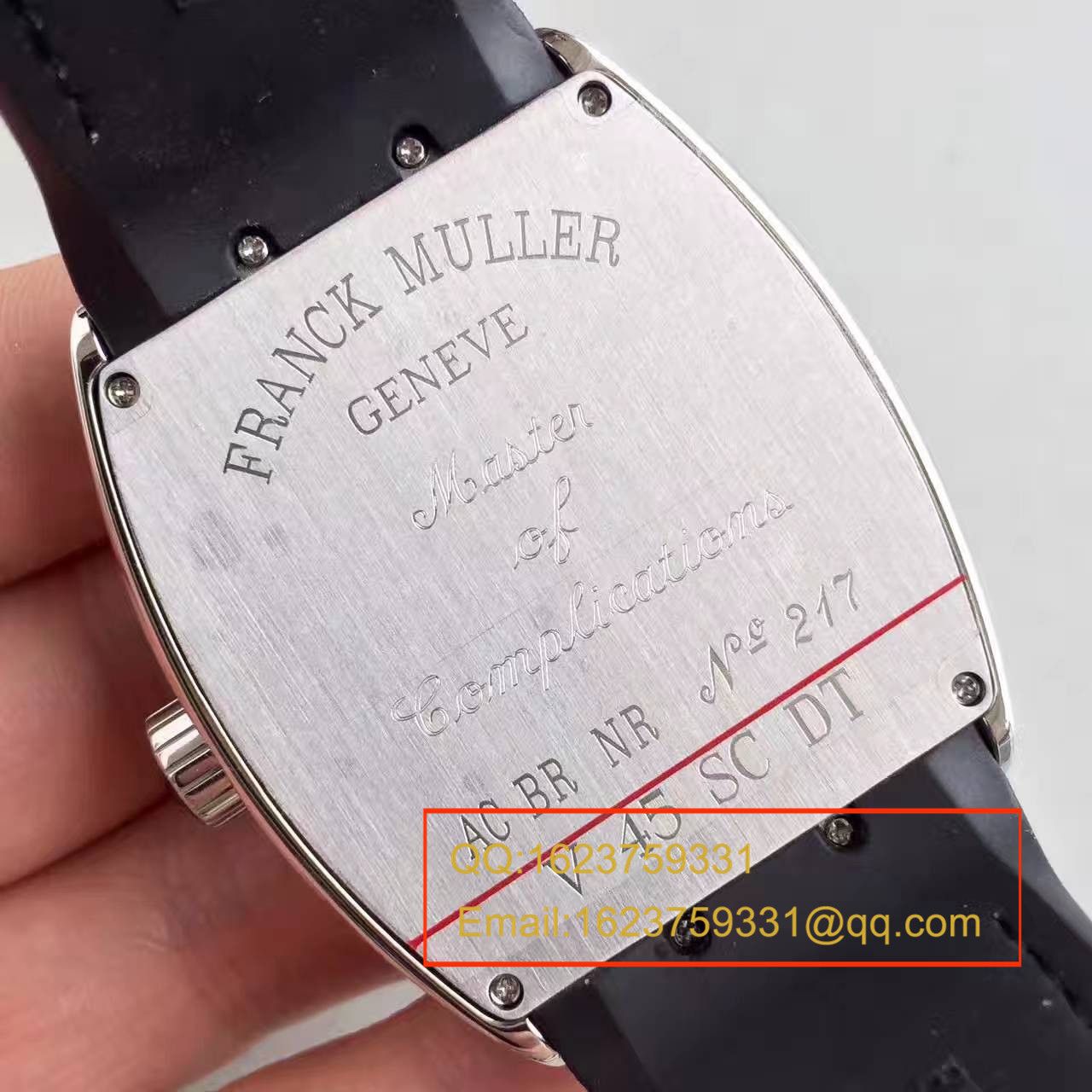 【FM一比一超A高仿手表】法兰克.穆勒VANGUARD系列V 45 SC DT wrist watch  / FL019