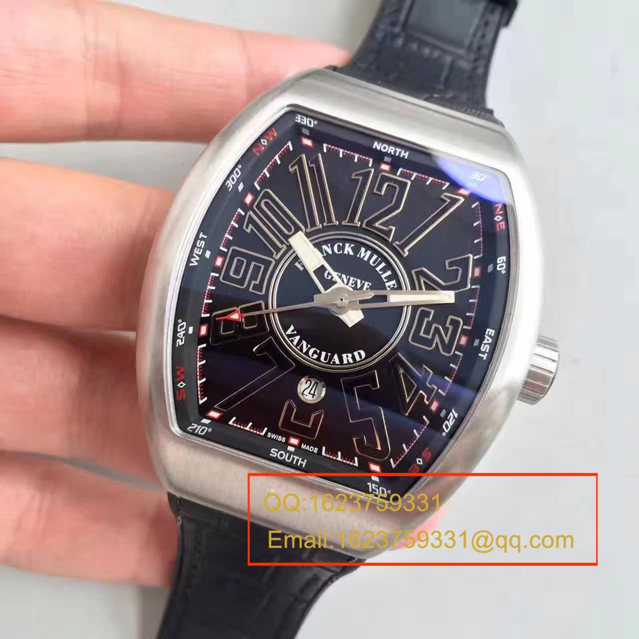 【FM一比一超A高仿手表】法兰克.穆勒VANGUARD系列V 45 SC DT wrist watch  / FL019