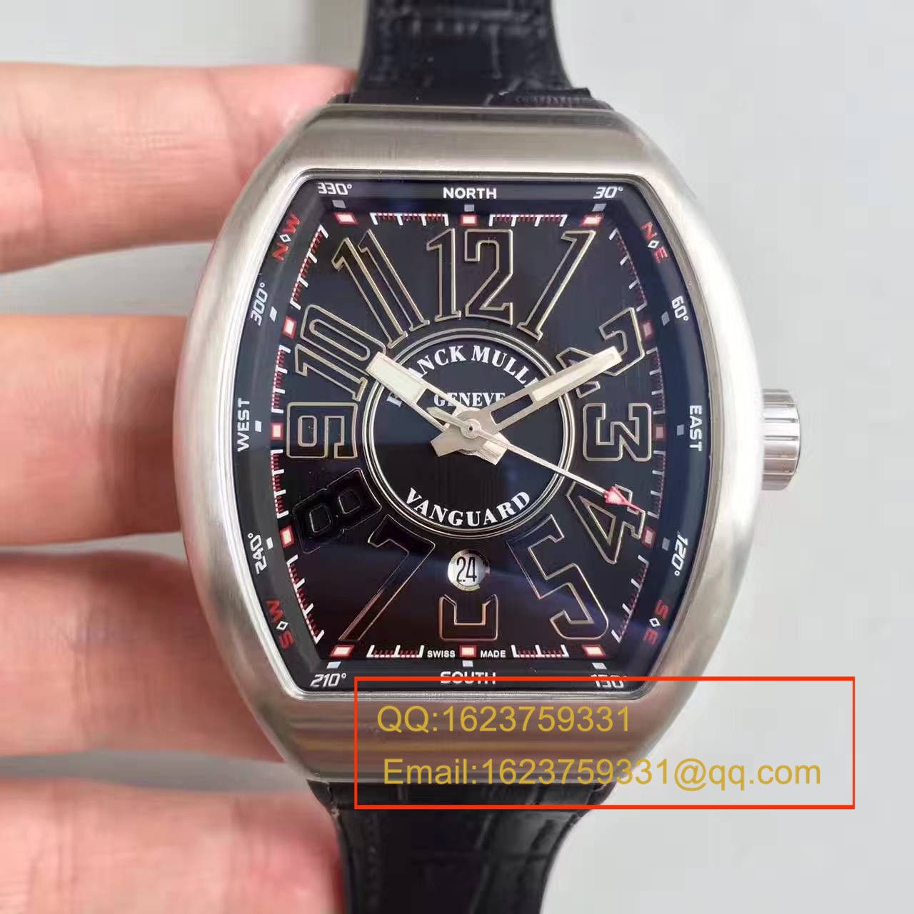 【FM一比一超A高仿手表】法兰克.穆勒VANGUARD系列V 45 SC DT wrist watch  / FL019