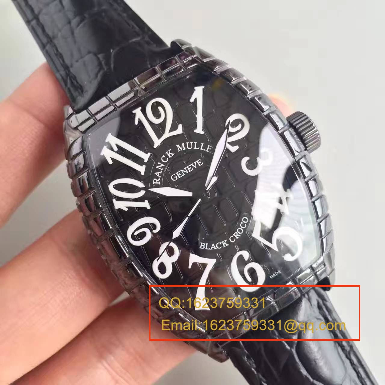 【FM一比一高仿手表】Franck MullerBLACK CROCO系列8880 SC BLACK CROCO wrist watch  / FL14