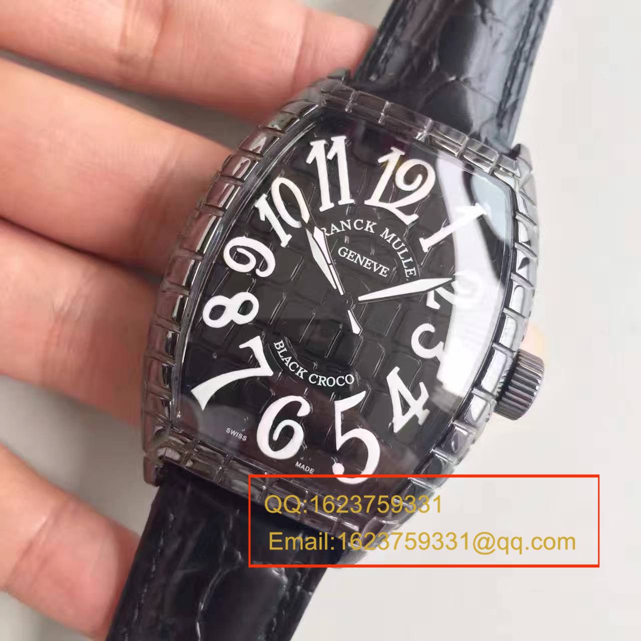 【FM一比一高仿手表】Franck MullerBLACK CROCO系列8880 SC BLACK CROCO wrist watch  / FL14