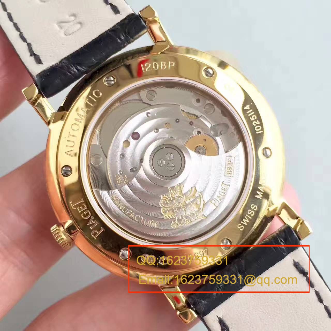 【台湾 Factory 1:1高仿手表】 Piaget ALTIPLANO系列G0A29120 wrist watch  / PT008