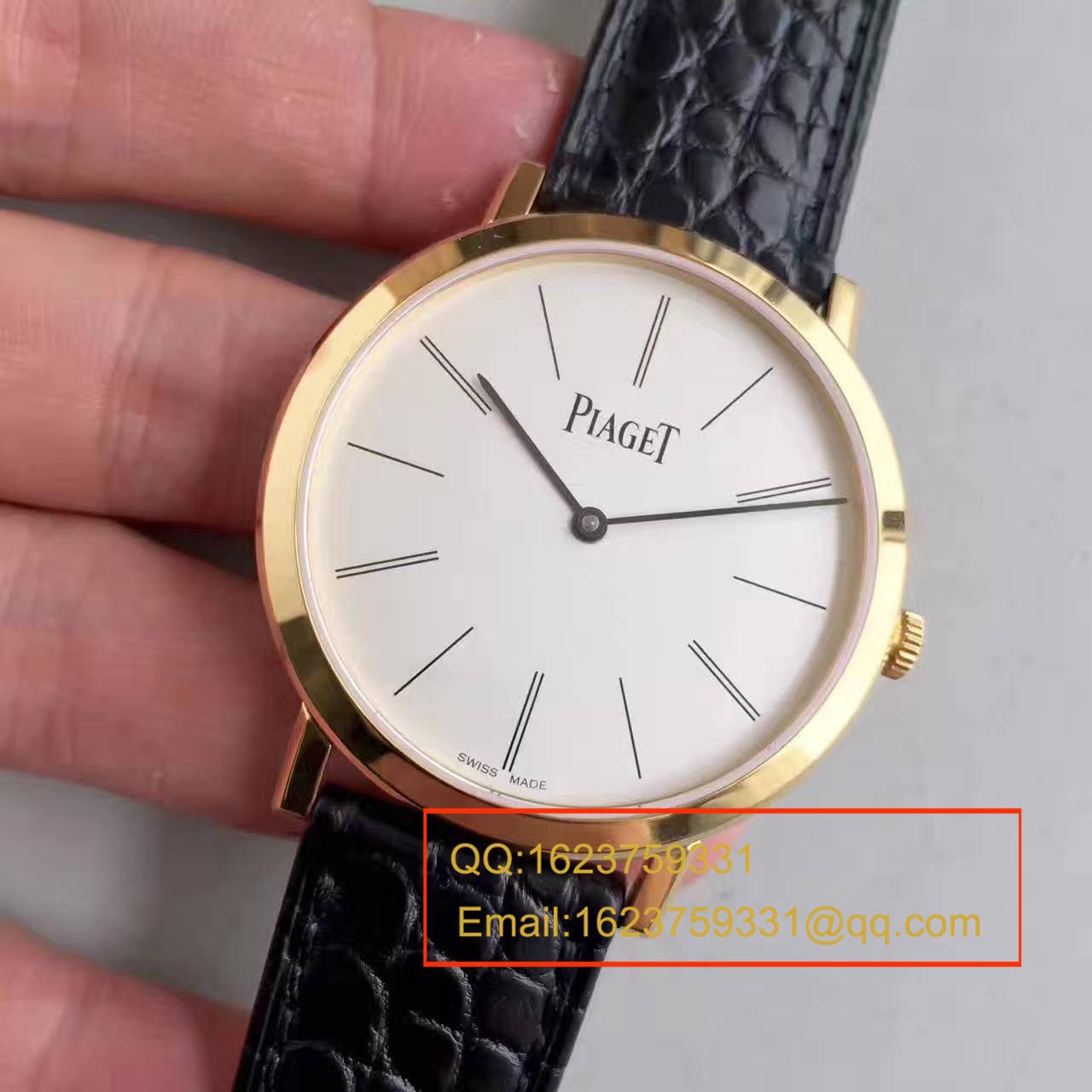 【台湾 Factory 1:1高仿手表】 Piaget ALTIPLANO系列G0A29120 wrist watch  / PT008
