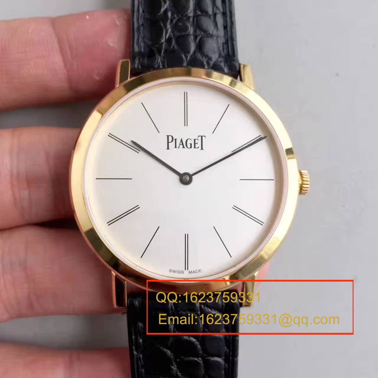 【台湾 Factory 1:1高仿手表】 Piaget ALTIPLANO系列G0A29120 wrist watch  / PT008
