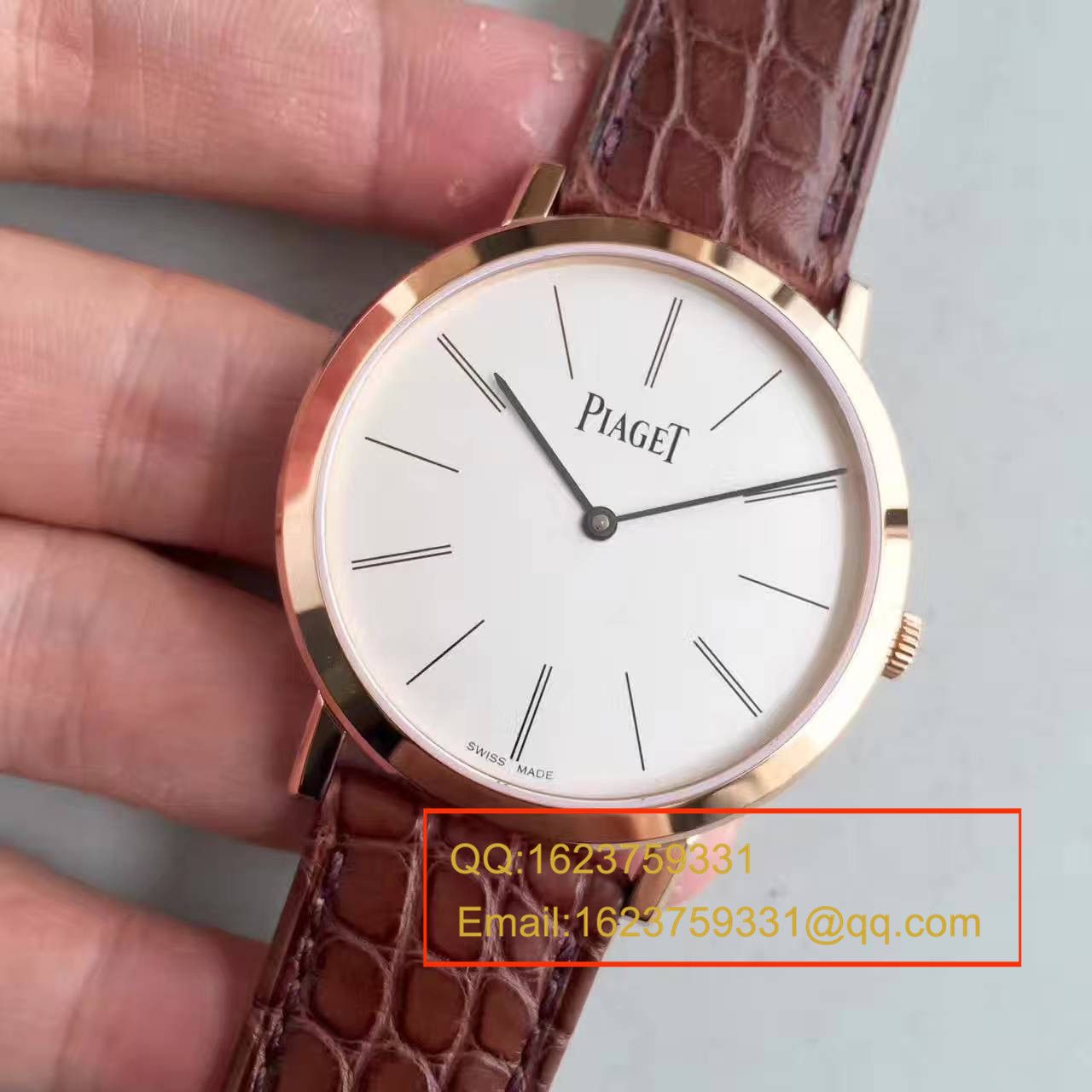 【台湾 Factory 1:1复刻高仿手表】 Piaget ALTIPLANO系列G0A31114 wrist watch  / PT007