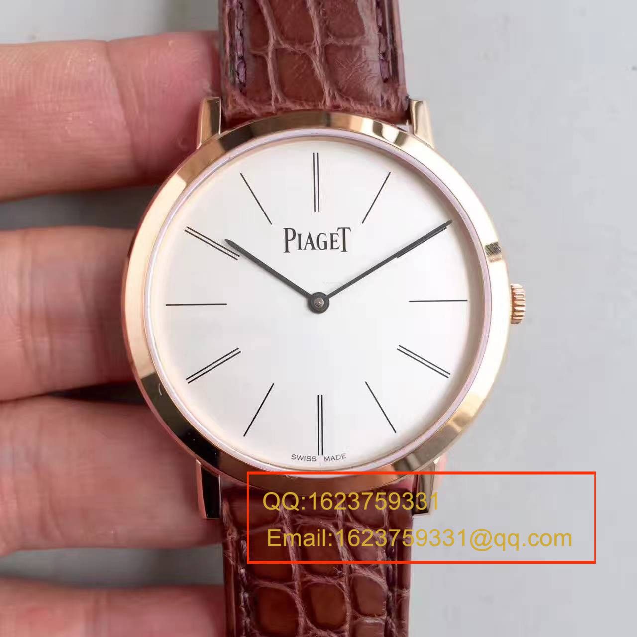 【台湾 Factory 1:1复刻高仿手表】 Piaget ALTIPLANO系列G0A31114 wrist watch  / PT007